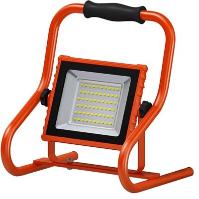 OSRAM batteridriven arbetsbelysning R-Stand 20W 4000K orange, aluminiumhölje, IP44, för renovering, källare och garage OSRAM batteridriven arbetsbelysning R-Stand 20W 4000K orange, aluminiumhölje, IP44, för renovering, källare och garage