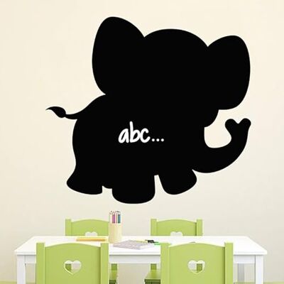 AMBIANCE STICKERS Elefant väggklistermärke - 50x55cm AMBIANCE STICKERS Elefant väggklistermärke - 50x55cm