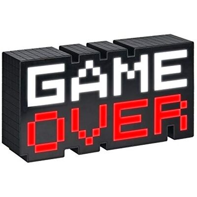 Paladone 'Game Over' lampa, Flerfärgad, 7 x 3 x 16 cm Paladone 'Game Over' lampa, Flerfärgad, 7 x 3 x 16 cm
