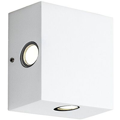 AIRAM Geta Applique A LED för utomhus fyra strängar 8 W, vit, 110 x 110 x 50 mm AIRAM Geta Applique A LED för utomhus fyra strängar 8 W, vit, 110 x 110 x 50 mm