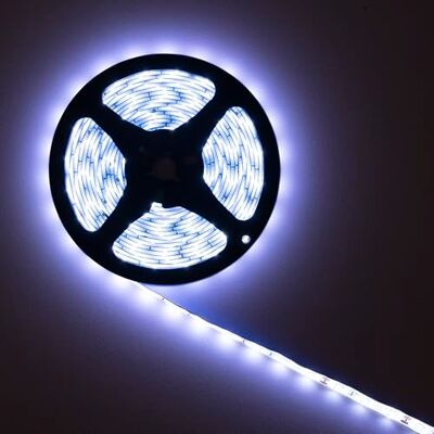 PNI LED Strip 2835W kallvit IP20 silikon 5 meter touchknapp strömförsörjning 230V dimbar 300 lysdioder 2835 PNI LED Strip 2835W kallvit IP20 silikon 5 meter touchknapp strömförsörjning 230V dimbar 300 lysdioder 2835
