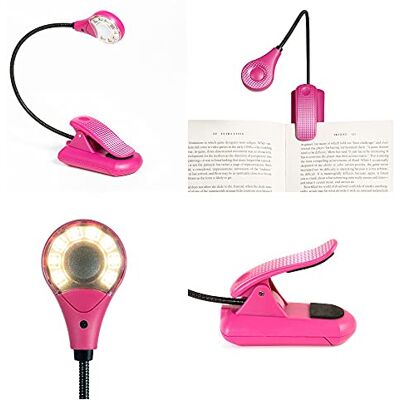 Gifts for Readers & Writers Presenter till läsare och författare Sureflex80 LED-boklampa, rosa Gifts for Readers & Writers Presenter till läsare och författare Sureflex80 LED-boklampa, rosa