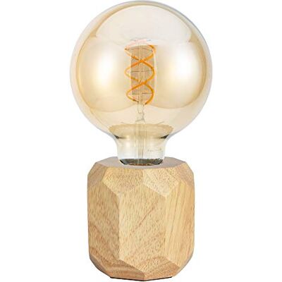 Pauleen 48159 Woody Sparkle Bordslampa i trä Skandinavisk bordslampa Tärningslampa Max 25 W E27 Trä 230 V Pauleen 48159 Woody Sparkle Bordslampa i trä Skandinavisk bordslampa Tärningslampa Max 25 W E27 Trä 230 V
