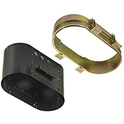SLV AIXLIGHT PRO 2 ramlös rund installationsram, svart, inkl. monteringssats, stål SLV AIXLIGHT PRO 2 ramlös rund installationsram, svart, inkl. monteringssats, stål