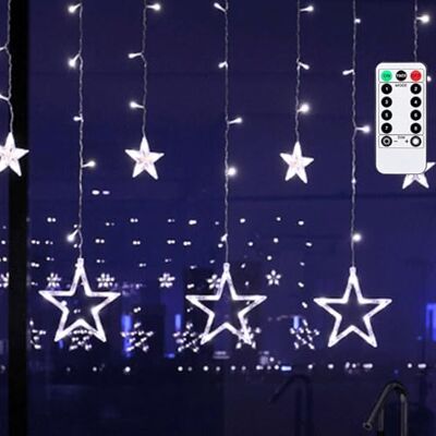 VoltShine Lågspänning pluggbar ljusslinga, 12 remsor, kallvit, 3 m + 3 m x 0,6 m, idealisk för rumsdekoration och evenemangsmiljö. VoltShine Lågspänning pluggbar ljusslinga, 12 remsor, kallvit, 3 m + 3 m x 0,6 m, idealisk för rumsdekoration och evenemangsmiljö.