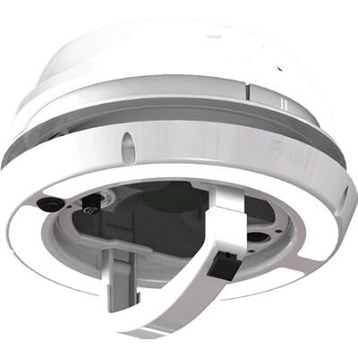 MAXXAIR Svamptakfläkt Maxxfan Dome Plus, 15 cm, med LED-belysning, vit, manuell, för tak- eller sidoväggmontering, för badrum och duschrum MAXXAIR Svamptakfläkt Maxxfan Dome Plus, 15 cm, med LED-belysning, vit, manuell, för tak- eller sidoväggmontering, för badrum och duschrum