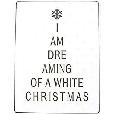 Lafinesse Skylt – I am dre aming of a white christmas Lafinesse Skylt – I am dre aming of a white christmas