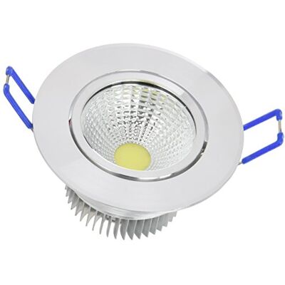 LYO COB LED-ring integrerad 7 W, silver, 4,2 x 8,5 cm LYO COB LED-ring integrerad 7 W, silver, 4,2 x 8,5 cm