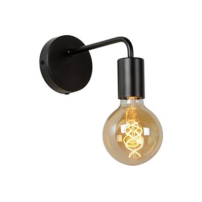 LUCIDE SCOTT – vägglampa – 1xE27 – svart LUCIDE SCOTT – vägglampa – 1xE27 – svart