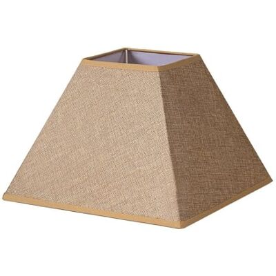 Zarivy E27 pyramidlampskärm, brun, mått 45 x 20 x 32 cm, perfekt för dekoration och miljö. Zarivy E27 pyramidlampskärm, brun, mått 45 x 20 x 32 cm, perfekt för dekoration och miljö.