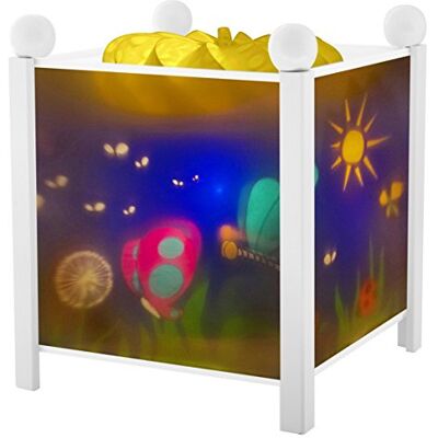 Trousselier 4370 CGB 12 V "Magic Lantern Butterfly" nattlampa Vitt Trousselier 4370 CGB 12 V "Magic Lantern Butterfly" nattlampa Vitt