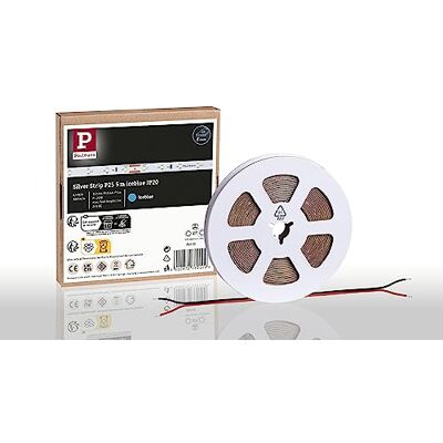 Paulmann 76010 Pro LED Strip Silver P25 5 m 20 W 300 lm/m 60 LED/m LED-remsa Paulmann 76010 Pro LED Strip Silver P25 5 m 20 W 300 lm/m 60 LED/m LED-remsa