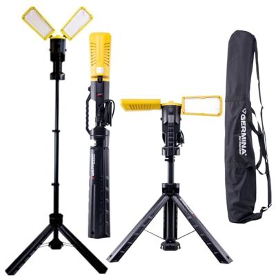 GERMINA DER ELECTRIKER Proyektor sober trepund, 2 x 50 W, TUBO innovadora, led alta, justerbar, IP54, justerbar GERMINA DER ELECTRIKER Proyektor sober trepund, 2 x 50 W, TUBO innovadora, led alta, justerbar, IP54, justerbar