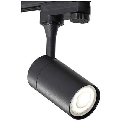 WatioWave LED-spotlight, svart, 1 x GU10, mått 56 x 100 mm, perfekt för omgivande belysning och accentuerad inomhusbelysning. WatioWave LED-spotlight, svart, 1 x GU10, mått 56 x 100 mm, perfekt för omgivande belysning och accentuerad inomhusbelysning.