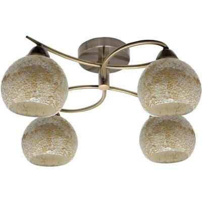 Levitantes Tandil taklampa 4 x e14 läder 22 x 39 x 39 Levitantes Tandil taklampa 4 x e14 läder 22 x 39 x 39