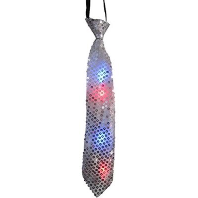 Dress Up America Slips med blinkande LED-lampor (silver) Dress Up America Slips med blinkande LED-lampor (silver)