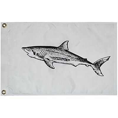 TaylorMade TAYLOR MADE Products herrflagga 30 x 45 cm 'SHARK', mässing TaylorMade TAYLOR MADE Products herrflagga 30 x 45 cm 'SHARK', mässing