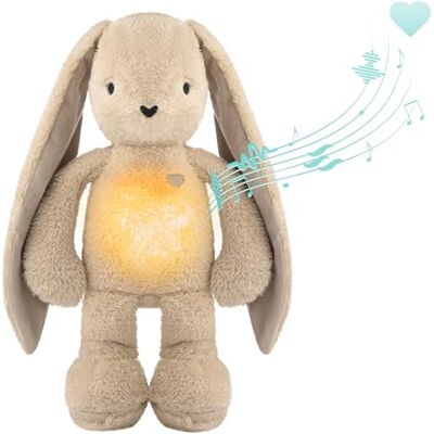 myHummy Lugnande kanin, ljud och melodier, nattljus, 2 färger, beige myHummy Lugnande kanin, ljud och melodier, nattljus, 2 färger, beige