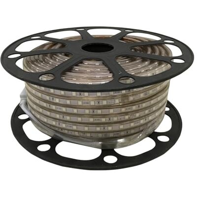 Blendend Röd högspänning LED-remsa, 50 m, 10 mm, perfekt för dekorativ belysning och utomhusskyltning Blendend Röd högspänning LED-remsa, 50 m, 10 mm, perfekt för dekorativ belysning och utomhusskyltning