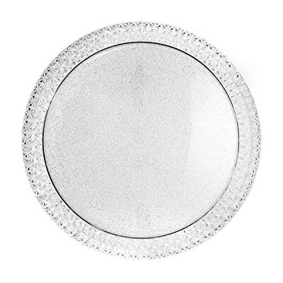 ONLI Taklampa Giulia, diameter 50 cm, 36 W, vit transparent, 50 cm ONLI Taklampa Giulia, diameter 50 cm, 36 W, vit transparent, 50 cm