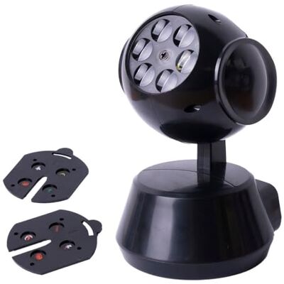 LOLAhome Projektor bilder dekoration Halloween LED-ljus, Halloween spotlight projektor 2 utbytbara skivor, USB eller batterier, projicerar Halloween, inomhus, hem, fest, firande, skyltfönster, skola. LOLAhome Projektor bilder dekoration Halloween LED-ljus, Halloween spotlight projektor 2 utbytbara skivor, USB eller batterier, projicerar Halloween, inomhus, hem, fest, firande, skyltfönster, skola.