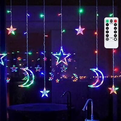 VoltShine RGBY, 3 m + 3 m x 0,6 m, 12 remsor lågspänning pluggbar ljusslinga, perfekt för dekoration, atmosfär och unik atmosfär. VoltShine RGBY, 3 m + 3 m x 0,6 m, 12 remsor lågspänning pluggbar ljusslinga, perfekt för dekoration, atmosfär och unik atmosfär.