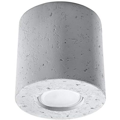 MiaLux Gaja vägglampa vägglampa inomhus grå rund 1 x GU10 till max. 40 W 230 V IP20 vardagsrum sovrum trapphus korridor energiklass A+ MiaLux Gaja vägglampa vägglampa inomhus grå rund 1 x GU10 till max. 40 W 230 V IP20 vardagsrum sovrum trapphus korridor energiklass A+
