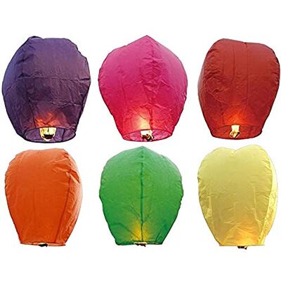 tempo di saldi 5 x flygande flygande ficklampa för bröllopsfest fest mini kinesisk varmluftsballong tempo di saldi 5 x flygande flygande ficklampa för bröllopsfest fest mini kinesisk varmluftsballong