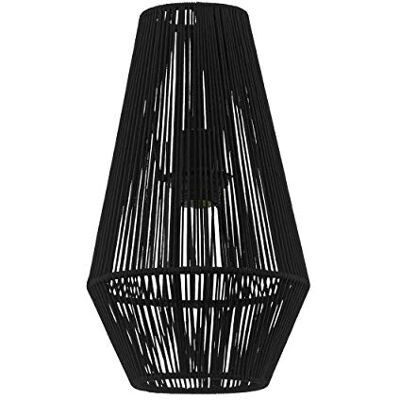 Eglo lampskärm, tyg, svart Eglo lampskärm, tyg, svart