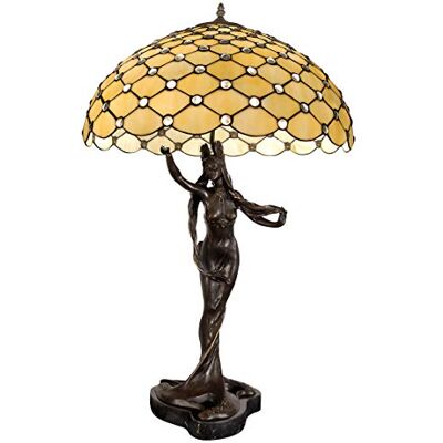 ART TW60505 bord ägg med ädelsten glas i tiffany stil hantverk, 85 x 54 x 54 cm ART TW60505 bord ägg med ädelsten glas i tiffany stil hantverk, 85 x 54 x 54 cm