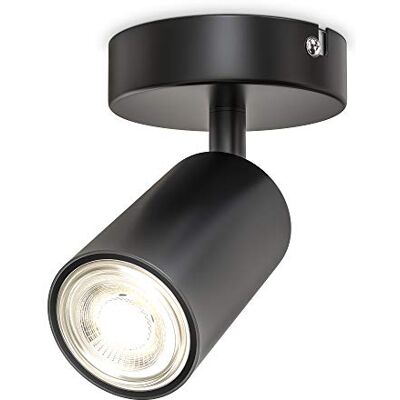 B.K.Licht B.K.Ljus – vägglampa inomhus, vridbar, GU10-fattning, max. 9 watt, vägglampa inuti, väggspotlight inuti, väggbelysning, sovrum, halllampa, vägglampa, 9 x 9 cm, svart B.K.Licht B.K.Ljus – vägglampa inomhus, vridbar, GU10-fattning, max. 9 watt, vägglampa inuti, väggspotlight inuti, väggbelysning, sovrum, halllampa, vägglampa, 9 x 9 cm, svart