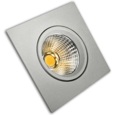 Brightium Aro LED COB 5W aluminium kvadrat silver, perfekt för dekorativ och effektiv belysning inomhus. Brightium Aro LED COB 5W aluminium kvadrat silver, perfekt för dekorativ och effektiv belysning inomhus.