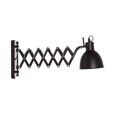 Dalainor Navega Europa 8436547480319 Vägglampa med dragspelsarm i rostfritt stål svart Dalainor Navega Europa 8436547480319 Vägglampa med dragspelsarm i rostfritt stål svart