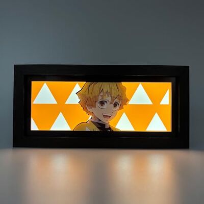 Otaku Lamps Otaku Zenitsu (Demon Slayer) LED-ljusbox Otaku Lamps Otaku Zenitsu (Demon Slayer) LED-ljusbox