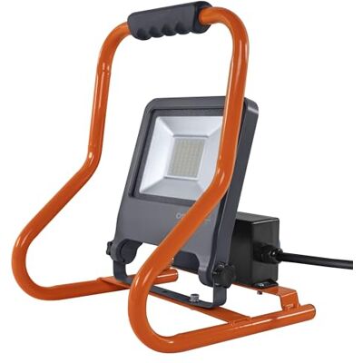 OSRAM LED-arbetslampa R-Stand Sockel 50W 840, 4000K kallvit, 4500 lm, IP44, 2 socklar 3000W OSRAM LED-arbetslampa R-Stand Sockel 50W 840, 4000K kallvit, 4500 lm, IP44, 2 socklar 3000W