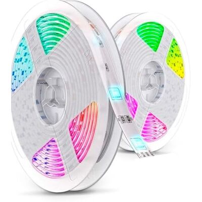 LAES RGB LED Strip SMD IP20, 14,4 Wm 5 meter, 120 LED LAES RGB LED Strip SMD IP20, 14,4 Wm 5 meter, 120 LED