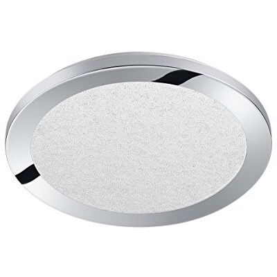 Trio Leuchten 656411506 Cesar A+, LED taklampa, metall, 15 watt, integrerad, krom, switchdimmer, 26 x 26 x 3 cm Trio Leuchten 656411506 Cesar A+, LED taklampa, metall, 15 watt, integrerad, krom, switchdimmer, 26 x 26 x 3 cm