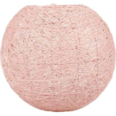 LUM&CO Kulformad upphängningsskärm, rosa, 20 x 19 x 20 cm LUM&CO Kulformad upphängningsskärm, rosa, 20 x 19 x 20 cm