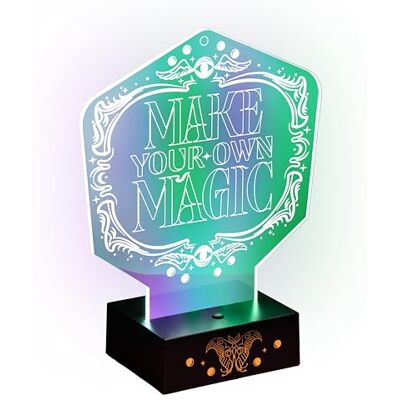 Paladone Wicked Movie akryllampa Officiellt licensierad Disney-lampa, gör din egen magi, present till musikfans av Glinda, Elphaba & Oz, batteridriven Paladone Wicked Movie akryllampa Officiellt licensierad Disney-lampa, gör din egen magi, present till musikfans av Glinda, Elphaba & Oz, batteridriven