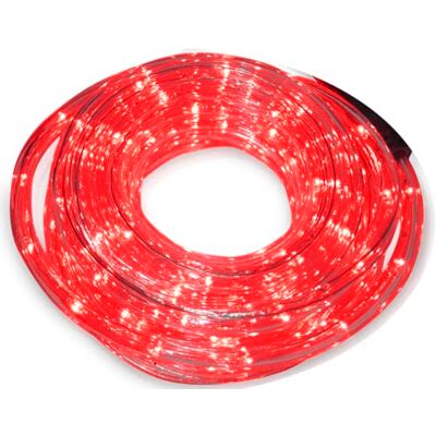 WatioWave 48 m flexibel lysrör röd LED IP44 WatioWave 48 m flexibel lysrör röd LED IP44