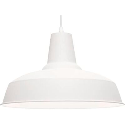 AIRAM Loft35 Taklampa IP20 Skydd E27 Sockel 60W Vitlackerad Metall 350mm i diameter AIRAM Loft35 Taklampa IP20 Skydd E27 Sockel 60W Vitlackerad Metall 350mm i diameter