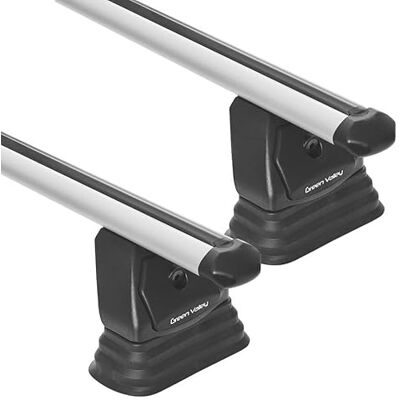 Green Valley Aluminium roof bar complete with premounted feet EASY ONE EV Green Valley Aluminium roof bar complete with premounted feet EASY ONE EV