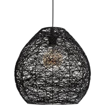 ATMOSPHERA CREATEUR D'INTERIEUR Atmosphera Pendellampa "Mona" svart D34 cm ATMOSPHERA CREATEUR D'INTERIEUR Atmosphera Pendellampa "Mona" svart D34 cm