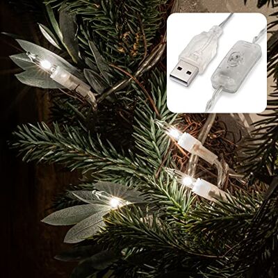 Hellum brightum 523126 Mini-Fairy lights Innen over USB Anzahl lamp 20 LED Warm white Beleuchtete Lä Hellum brightum 523126 Mini-Fairy lights Innen over USB Anzahl lamp 20 LED Warm white Beleuchtete Lä