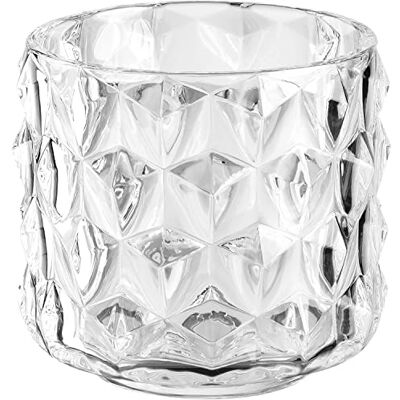 Leonardo HOME Bordslampa Poesia 10 cm stora diamanter, 076432, glas, klar Leonardo HOME Bordslampa Poesia 10 cm stora diamanter, 076432, glas, klar