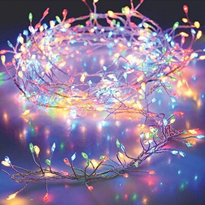 Zarivy Batteridriven 100 LED-girlang med silvertråd, 1,5 m lång, perfekt för att ge en festlig touch till alla utrymmen, perfekt för inomhus- och utomhusbruk. Zarivy Batteridriven 100 LED-girlang med silvertråd, 1,5 m lång, perfekt för att ge en festlig touch till alla utrymmen, perfekt för inomhus- och utomhusbruk.