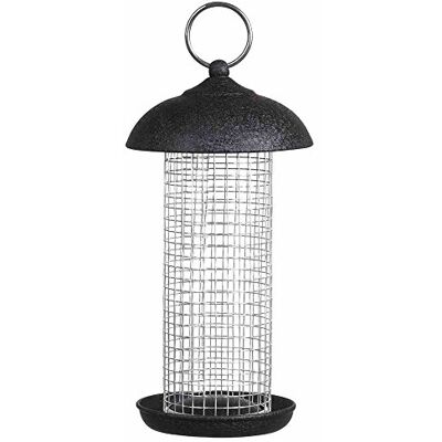 Siena Garden Siena trädgårdsmatningskolumn för jordnötter, fågelmatningsstation, 20 cm, D37190 Siena Garden Siena trädgårdsmatningskolumn för jordnötter, fågelmatningsstation, 20 cm, D37190