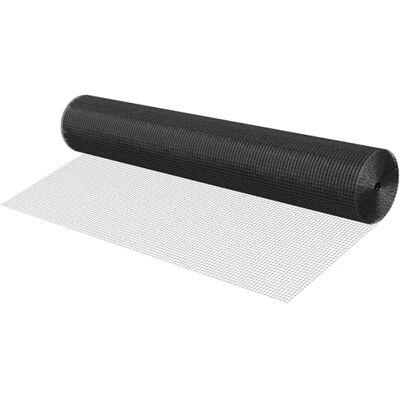 VEVOR Trädgårdsstaket, 152 cm x 15,24 m, 1,27 x 1,27 cm mesh, 1,06 mm galvaniserat trådnät, vinylbelagt hönshus trådstaket, för kaniner och fjäderfä VEVOR Trädgårdsstaket, 152 cm x 15,24 m, 1,27 x 1,27 cm mesh, 1,06 mm galvaniserat trådnät, vinylbelagt hönshus trådstaket, för kaniner och fjäderfä