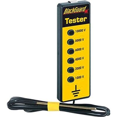 Kerbl stakettestare 10 kV (testare för betesstaket, max. Uppmätt värde 10 000 V, för exakt mätning av spänningen vid stängsel) 44661 Kerbl stakettestare 10 kV (testare för betesstaket, max. Uppmätt värde 10 000 V, för exakt mätning av spänningen vid stängsel) 44661