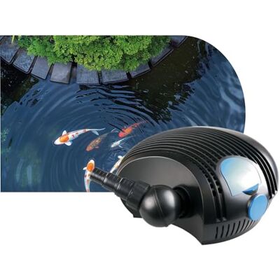 AQPET AQPOND Flux pump för dammar och fontäner – högflödes-dränkbar pump för vattenfall, strömmar och dammfilter – kompakt design med 10 m lång kabel, 8 000 lt/h AQPET AQPOND Flux pump för dammar och fontäner – högflödes-dränkbar pump för vattenfall, strömmar och dammfilter – kompakt design med 10 m lång kabel, 8 000 lt/h